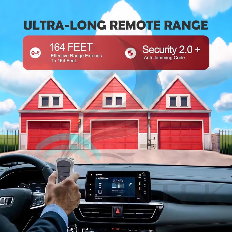 Avisontek 2 for Genie Garage Door Opener Remote G3T-R G3T-A G3T-BX IntelliCode【10-Year-Warranty】 - Image 5